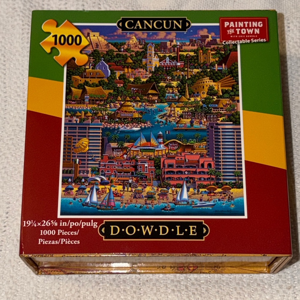 DOWDLE Cancun 1000 piece puzzle NEW Sealed NIB